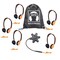 Hamiltonbuhl Headphones, StarfishJackbox, CarryBag, 7PK GJB5HA2ORG - alternate 1